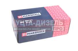 Изображение раздела колодки тормозные jac n35,56 камаз компас-5 передние (4шт.) marshall