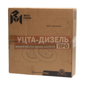 Изображение раздела диск тормозной газ-2217 (1шт.) megapower