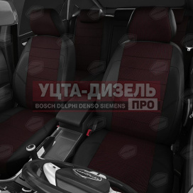 Изображение раздела авточехлы газель next (1 низкий, 2 высоких) экокожа-жаккард красная точка комплект avtolider
