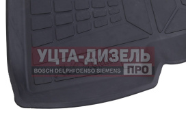 Изображение раздела коврик салона камаз-5490 (13-) резина черный (2 предм.) avtodriver