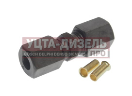 Изображение раздела ремкомплект трубки тормозной пластиковой d=6х1.0 (2гайки,2штуцера,2втулки,преходник-трубка) dt