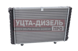 Изображение раздела радиатор газ-3302 алюминиевый 2-х рядный н/о megapower
