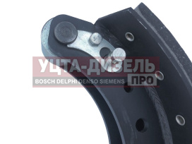Изображение раздела колодки тормозные маз (2шт.) комплект на колесо brake blocks