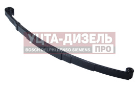Изображение раздела рессора газ-3302 задняя (5 листов) с сайлентблоками l=1560мм чмз
