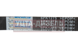 Изображение раздела ремень приводной поликлиновой 6pk1275 газ,уаз дв.405,409 michelin