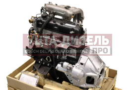 Изображение раздела двигатель умз-42164 газ-3302 бизнес евро-4 под гур, с гидрокомпенсаторами (чугунный блок) (оао умз)