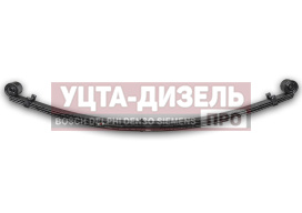 Изображение раздела рессора газ-3221,3302,2705 задняя (3 листа) с хомутами под болт с с/б l=1566мм чмз