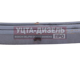 Изображение раздела рессора газ-3221,3302,2705 задняя (3 листа) с хомутами под загиб с с/б l=1566мм нпф рессора