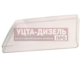 Изображение раздела стекло фары газ-31029 левое гладкое skv