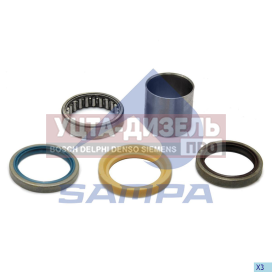 Изображение раздела ремкомплект камаз-5490 mercedes вала планетарной передачи (подшипник,втулка,сальники) sampa