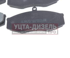 Изображение раздела колодки тормозные зил-5301 передние (4шт.) lavs
