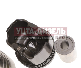 Изображение раздела гильза с поршнем камаз с пальцем и кольцами federal mogul (оао камаз)