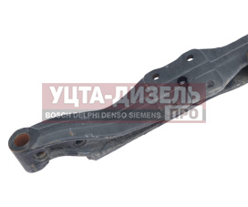 Изображение раздела балка подвески передней газ-3309 с кронштейном и пластинами под стабилизатор (оао газ)