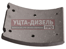 Изображение раздела накладка тормозной колодки jac n120 (20-) камаз компас-12 передней (1шт.) movelex