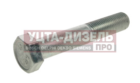 Изображение раздела болт м14х1.5х80 камаз пальца рессоры подвески передней (кл.проч. 10.9) белзан