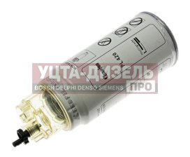 Изображение раздела элемент фильтрующий камаз топливный евро (для preline pl 420) со стаканом в сборе ekofil