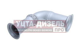 Изображение раздела труба приемная глушителя камаз-евро с компенсатором l=270+234мм под хомут металлокомпенсатор
