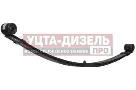 Изображение раздела рессора газ-23107 передняя/задняя,газ-33027 передняя с шарнирами (2 листа) l=1566мм чмз