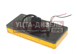 Изображение раздела фонарь габаритный оранжевый 24v с проводом техавтосвет