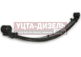 Изображение раздела рессора газ-3221,3302,2705 задняя (3 листа) с хомутами под болт с с/б l=1566мм чмз