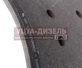 Изображение раздела колодки тормозные shacman shaanxi задние с накладками (1шт.) oe
