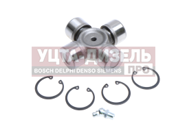 Изображение раздела крестовина газ-33027,23107 шарнира поворотного кулака (35х92мм) в сборе акком