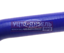 Изображение раздела патрубок угловой силикон (l=200х200мм,d=35 135°) technik