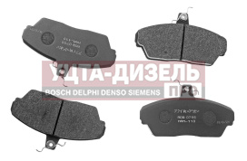 Изображение раздела колодки тормозные газ-3110,3302 передние (4шт.) allied nippon
