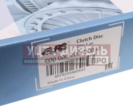 Изображение раздела диск сцепления камаз-евро (кпп-154) mfz-430 flrs