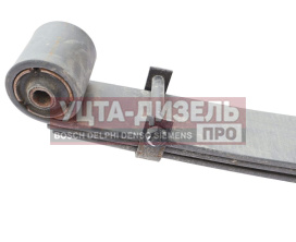 Изображение раздела рессора газ-2705,32213,3302 передняя (2 листа) с шарниром l=1566мм нпф рессора
