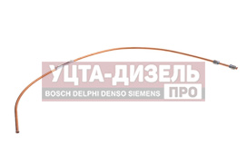 Изображение раздела трубка тормозная урал от тройника к переднему тормозу в сборе l=760мм/d=6мм медь урт