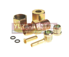 Изображение раздела ремкомплект трубки тормозной пластиковой d=6х1.0 (2гайки,2штуцера,2втулки,преходник-трубка)