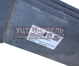 Изображение раздела рессора маз-64222,54321 передняя (3 листа) с хомутами l=2090мм нпф рессора