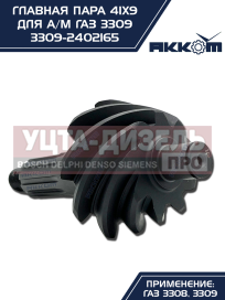 Изображение раздела пара главная газ-3309 41х9 акком