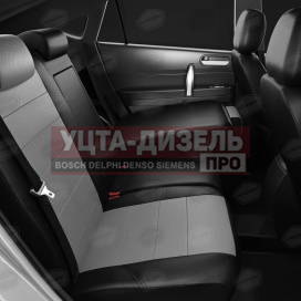 Изображение раздела авточехлы газель next (3 высоких) экокожа черно-серые комплект avtolider