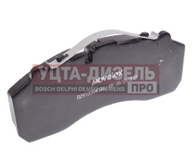 Изображение раздела колодки тормозные shacman shaanxi x6000 камаз передние (1шт.) movelex