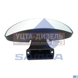 Изображение раздела зеркало боковое камаз-5490 mercedes axor бордюрное sampa