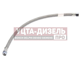 Изображение раздела шланг тормозной камаз-евро-2 (гайка-гайка) l=550 в металлической оплетке тмк