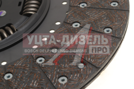 Изображение раздела диск сцепления камаз-4308,43253 ведомый (кпп-zf-6s-1000,дв.cummins b isbe-210 395gtz) megapower