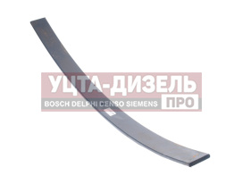Изображение раздела лист рессоры газ-2705,3302 задней №1 с центральным отверстием l=1160мм чмз