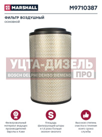 Изображение раздела фильтр воздушный камаз-5490,6520 дв.om457la liebherr ltm 1130-5.1 основной marshall
