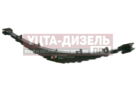 Изображение раздела рессора паз-3205,672,3201,газ-3308 задняя (11 листов) l=1610мм чмз