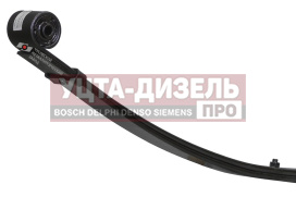 Изображение раздела рессора газ-23107 передняя/задняя,газ-33027 передняя с шарнирами (2 листа) l=1566мм чмз