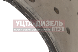 Изображение раздела колодки тормозные маз-5440,6430,650136,65669 задние (2шт.) комплект на колесо brake blocks