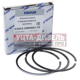 Изображение раздела кольца поршневые ямз-534,536 комплект на 1 поршень автодизель