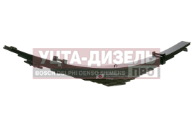 Изображение раздела рессора урал-55571 передняя (12 листов) с накладкой l=1606мм чмз