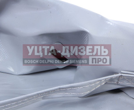 Изображение раздела тент газ-33081 егерь в(1.27)хш(2.36)хд(2.55) 2-х сторонний, усиленная ткань (серый) тент-пром