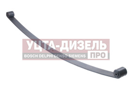 Изображение раздела лист рессоры маз-4370 передней №1 (8 листов) с шарнирами l=1860мм оао маз (мрз)