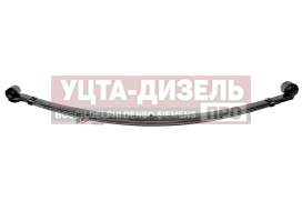 Изображение раздела рессора газ-3310 валдай,газон next передняя (3 листа) с шарниром l=1685мм чмз