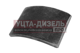 Изображение раздела накладка тормозной колодки маз,то18б задней wшир.=140мм;lдуги=202.5мм;hтолщ.=16мм ати
